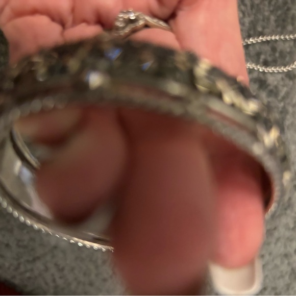 Sparkling Brighton Silver Necklace and Earring Set - Picture 4 of 5